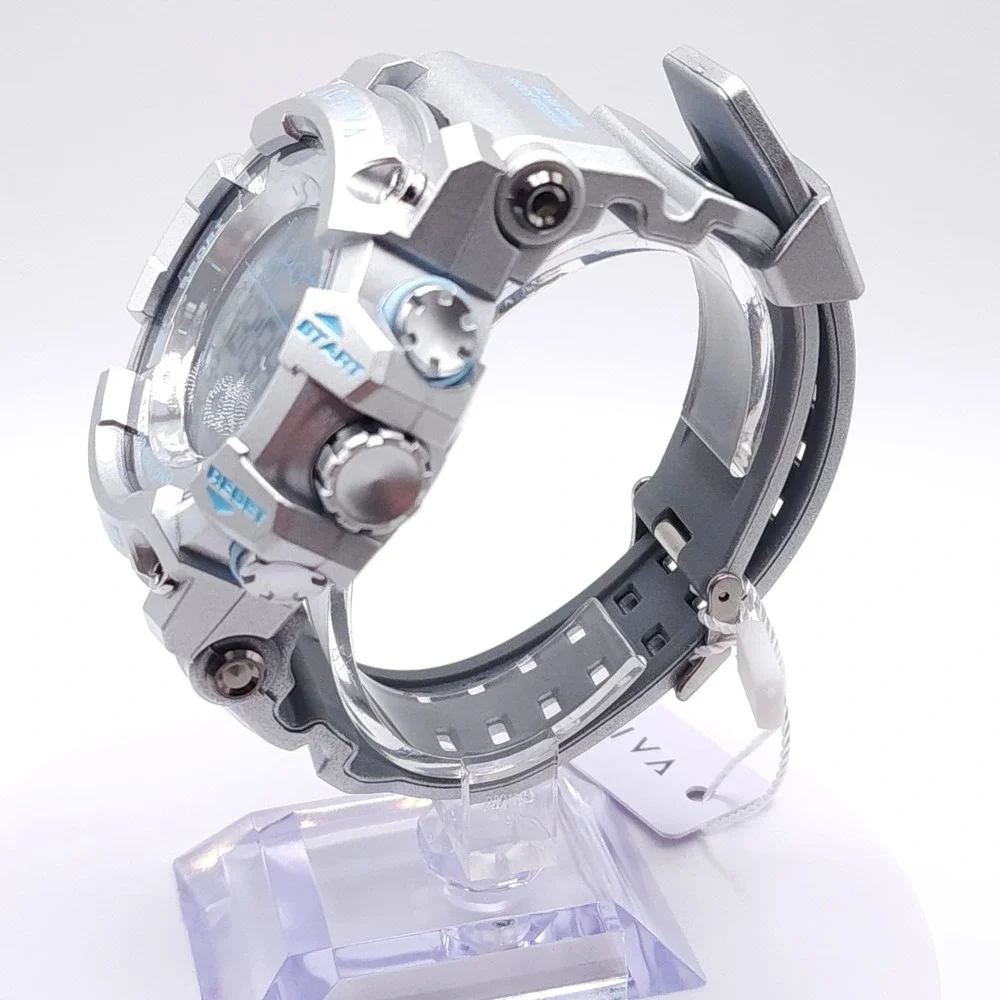 Activa Summit ACW8082-025 Silver Digital Sport Watch 50mm New
